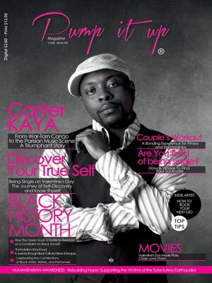 cover image of Pump it up Magazine--Carter Kaya--From War-Torn Congo  to the Parisian Music Scene  a Triumphant Story!
